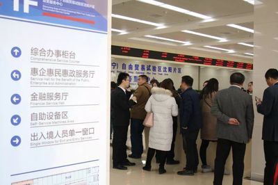 辽宁自贸试验区沈阳片区新政务服务大厅正式启用